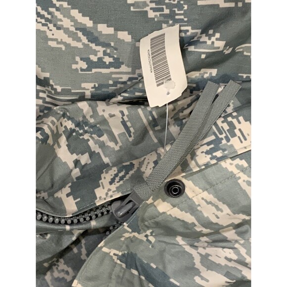 US Military Jacket Mens Medium Green Tiger Stripe Camo USAF Improved Rainsuit - Picture 9 of 10